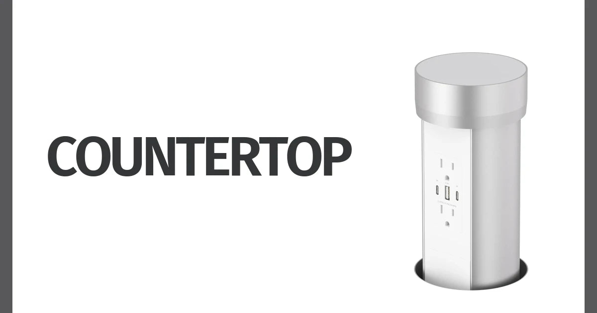Countertop Pop-Up Outlets Collections Title Banner