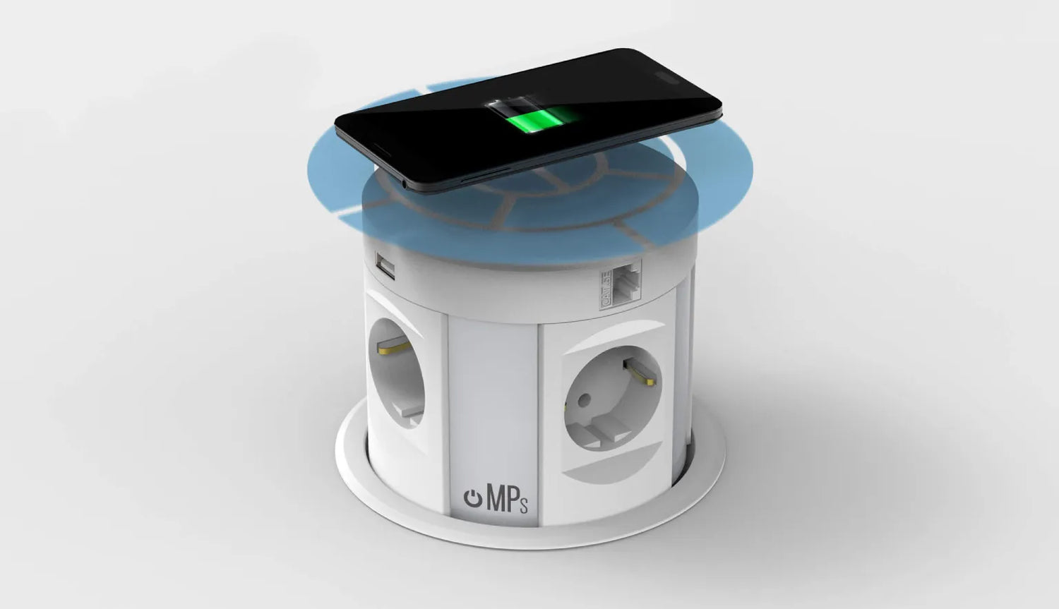 Pop Up Electrical Outlet Wireless Charging